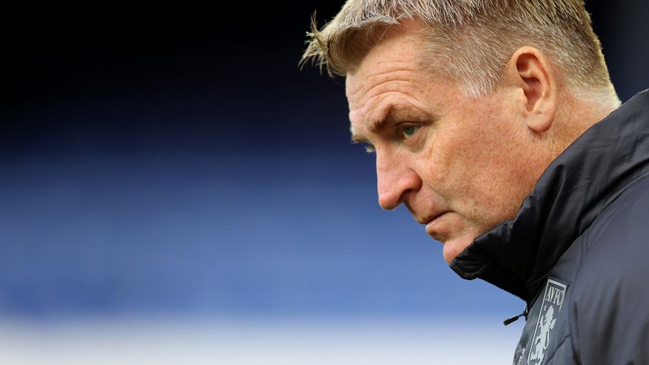 Aston Villa boss Dean Smith