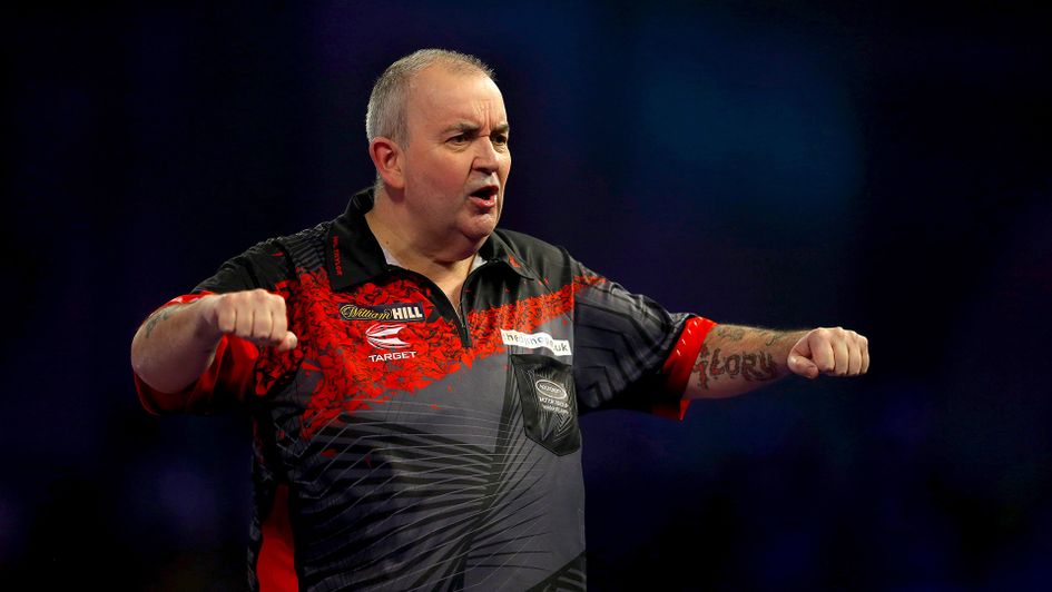 Phil Taylor is bidding for a 17th world darts title