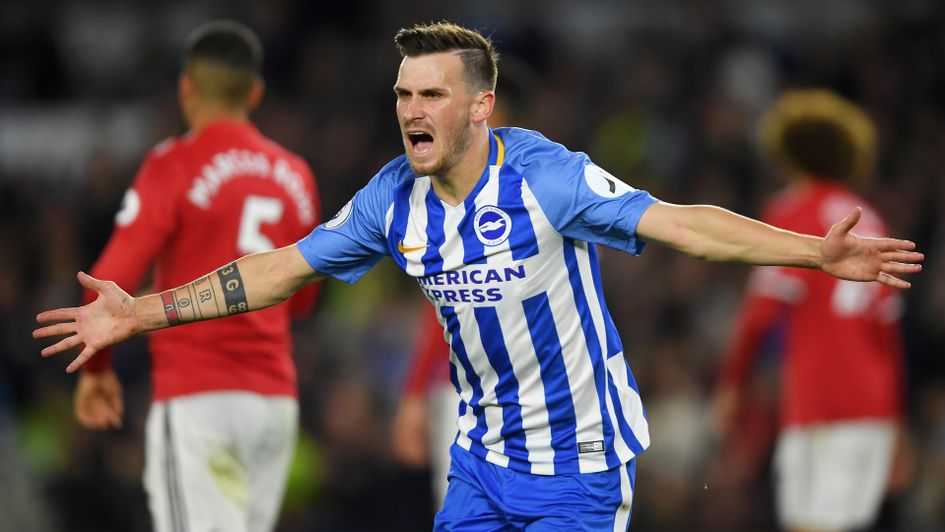 Pascal Gross celebrates