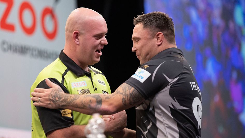 Michael van Gerwen and Gerwyn Price are among the favourites