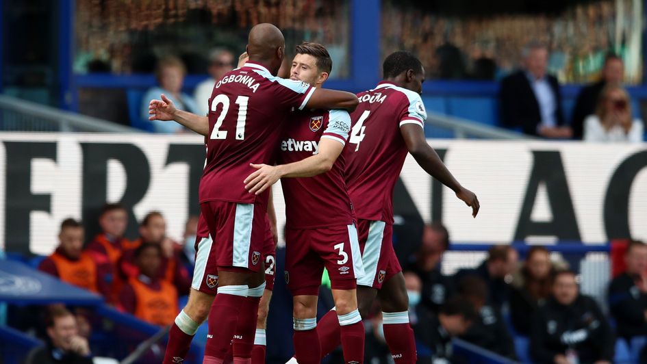Angelo Ogbonna scores the winner as West Ham beat Everton