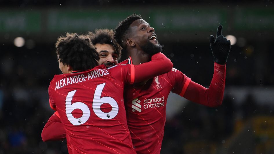 Divock Origi scored a late winner as Liverpool beat Wolves 1-0