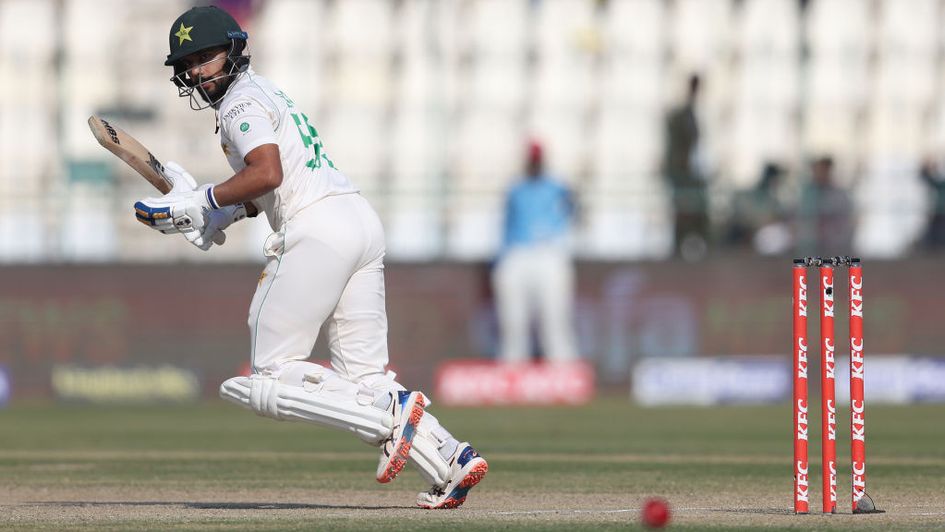 Saud Shakeel battled hard on day three