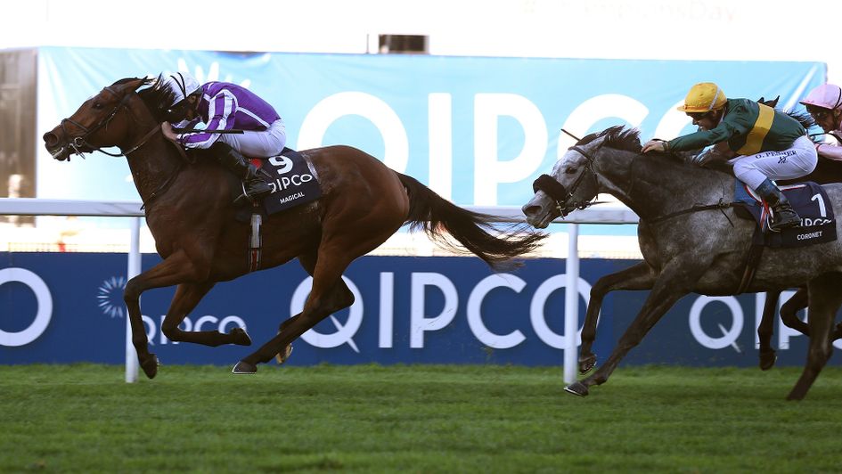 Magical wins the Fillies & Mares