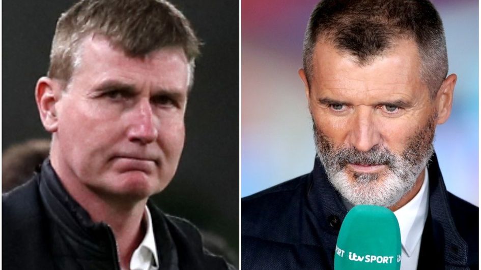Republic of Ireland boss Stephen Kenny (left) is under huge pressure, with Roy Keane favourite to succeed him