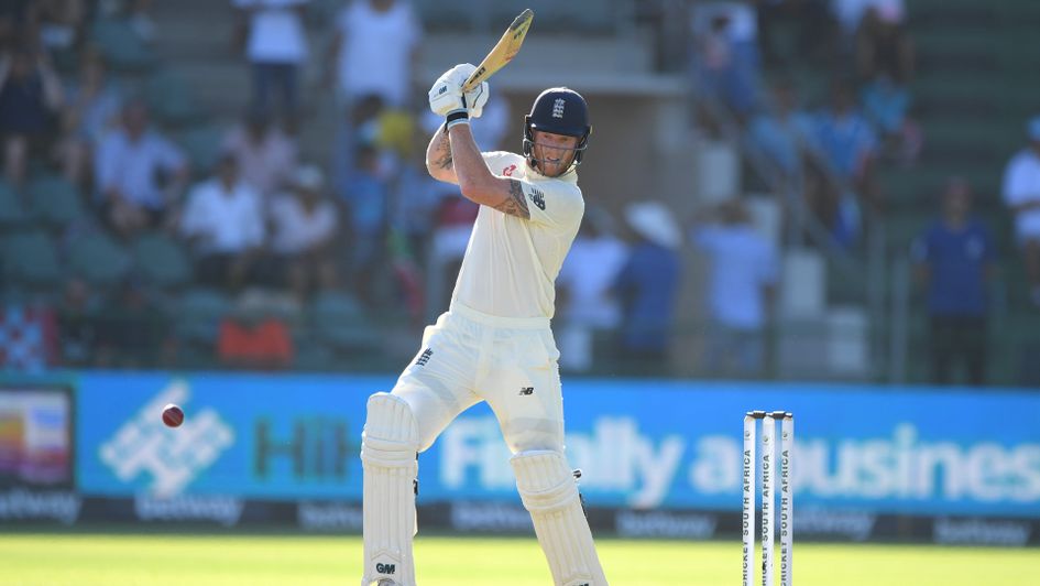 Ben Stokes in action for England