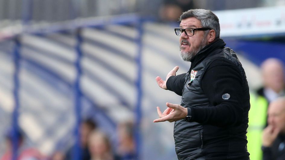 Barnet manager Dean Brennan