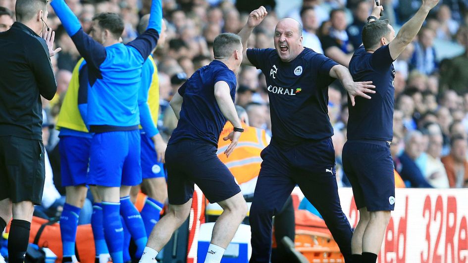 Wigan manager Paul Cook