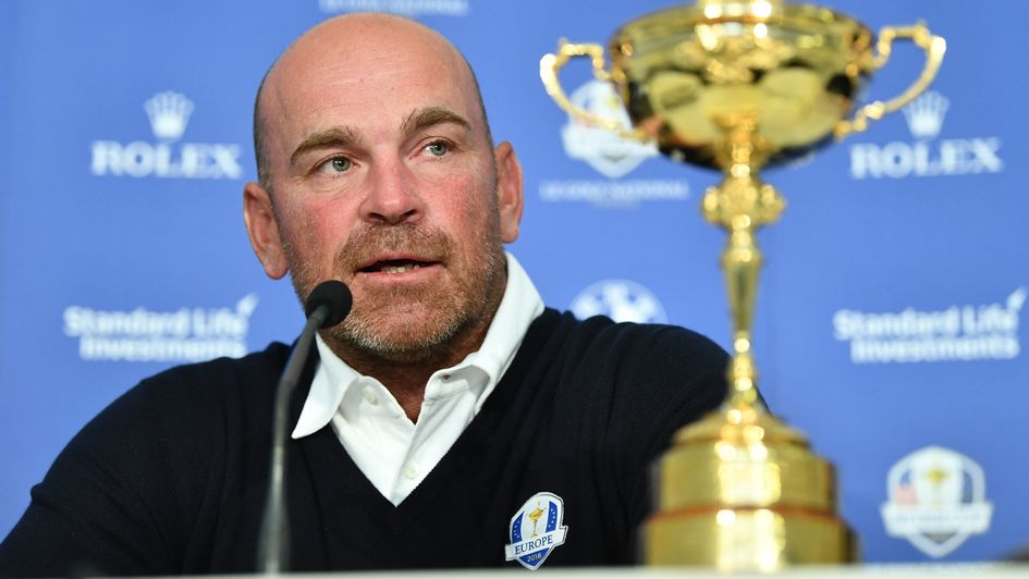 Thomas Bjorn captains Europe