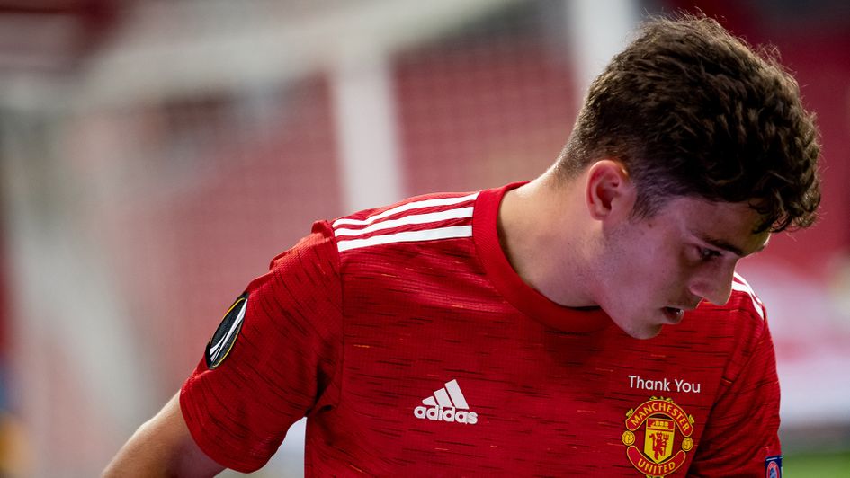 Daniel James in action against LASK