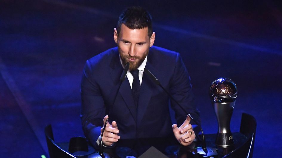 Lionel Messi wins the FIFA Best Men's Player award