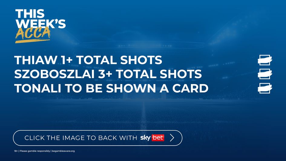 CLICK HERE for our 15/1 bet builder