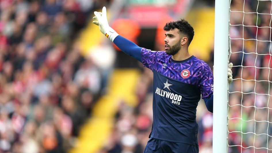 Brentford goalkeeper David Raya