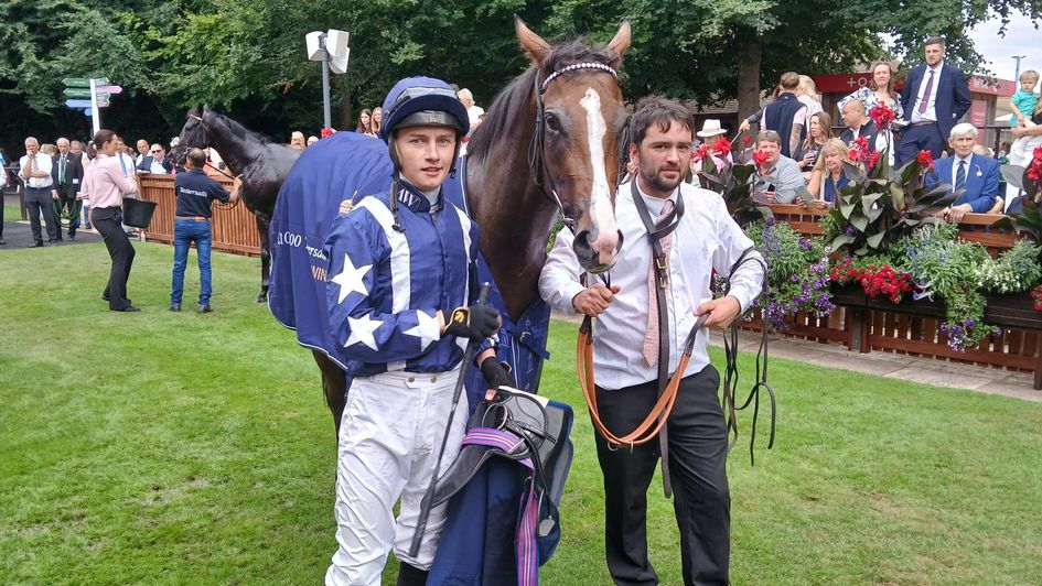 Sioux Perfect after his shock win