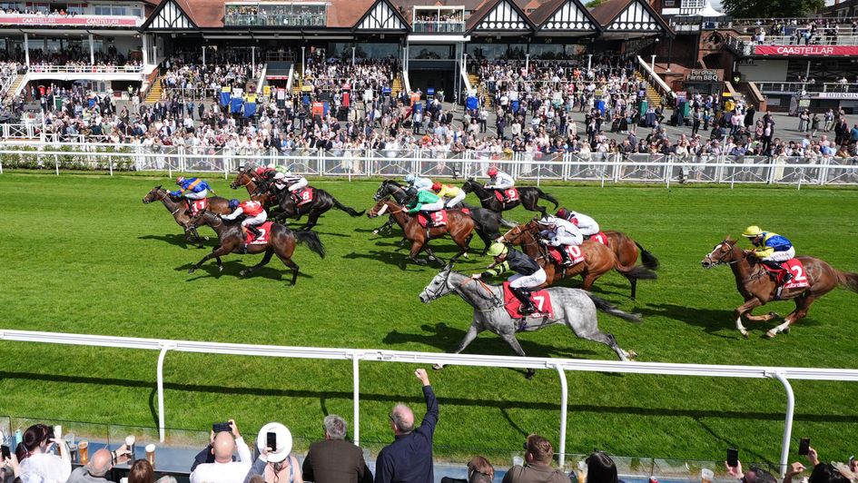 Supido hits the line in front at Chester