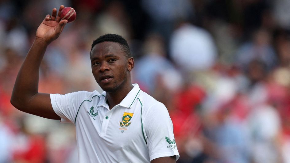 Kagiso Rabada completed a five-wicket haul