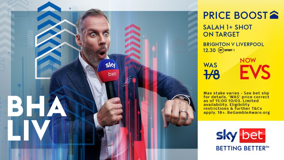 Sky Bet offer - Salah 1+ SOT