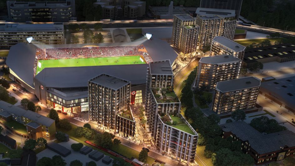 Brentford's new stadium will be opened in 2020, after a year delay