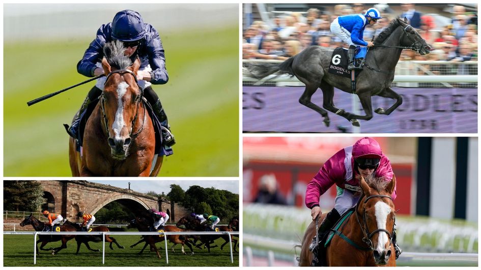 Some of Chester's leading riders in action