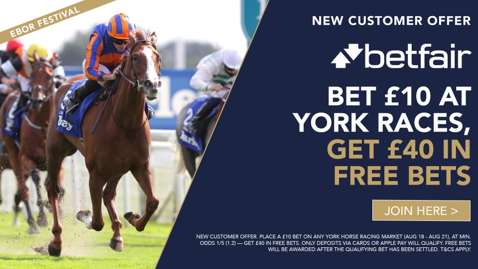 Check out the latest Betfair offer for York