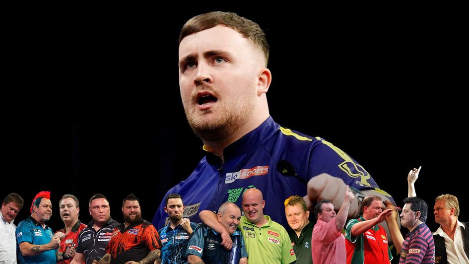 Luke Littler is now the world number one