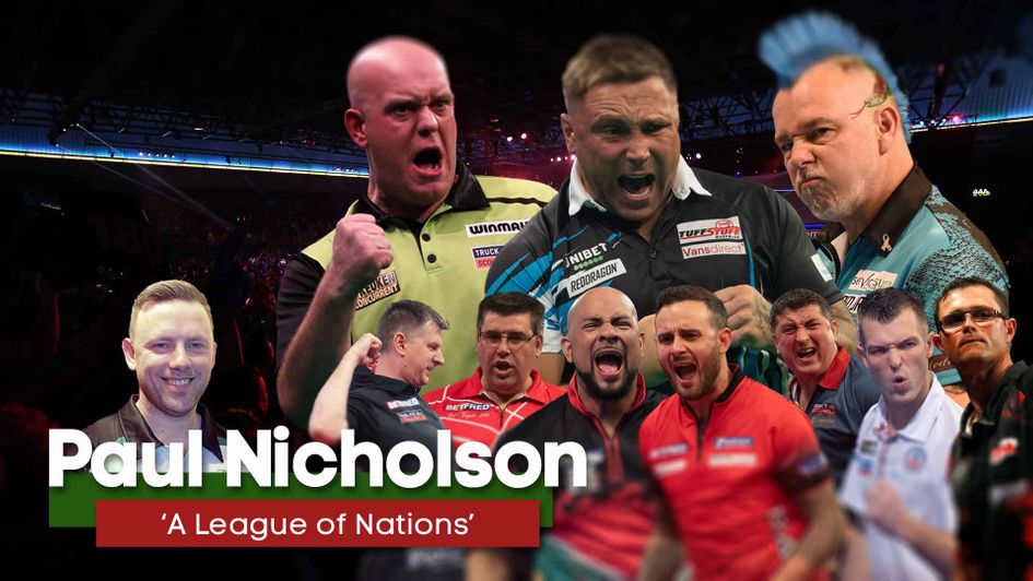 Paul Nicholson reflects on the number of nations being represented at the top of darts