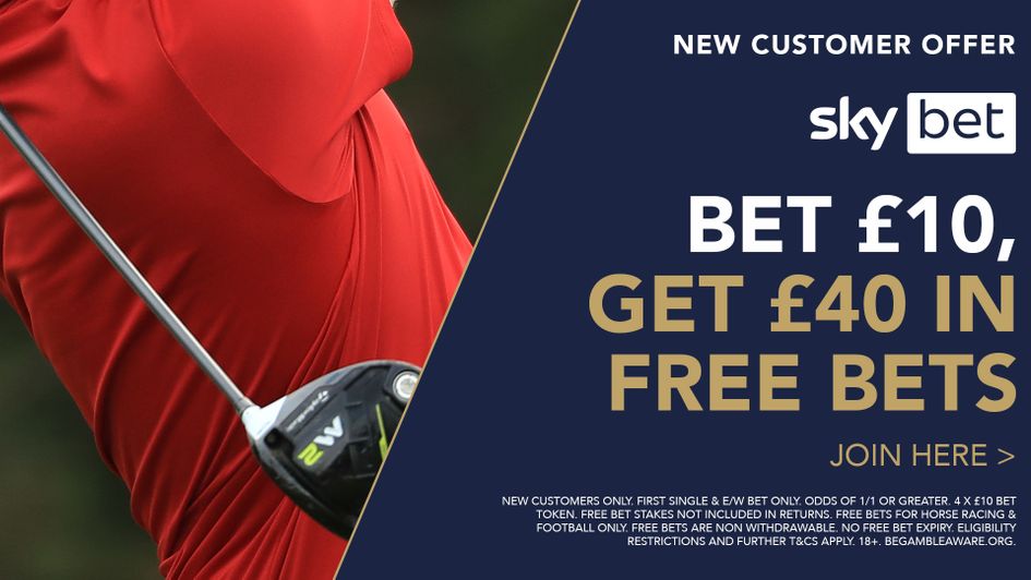 Sky Bet Golf new customer offer
