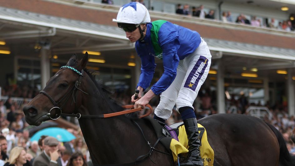 Mustazeed winning at Newbury