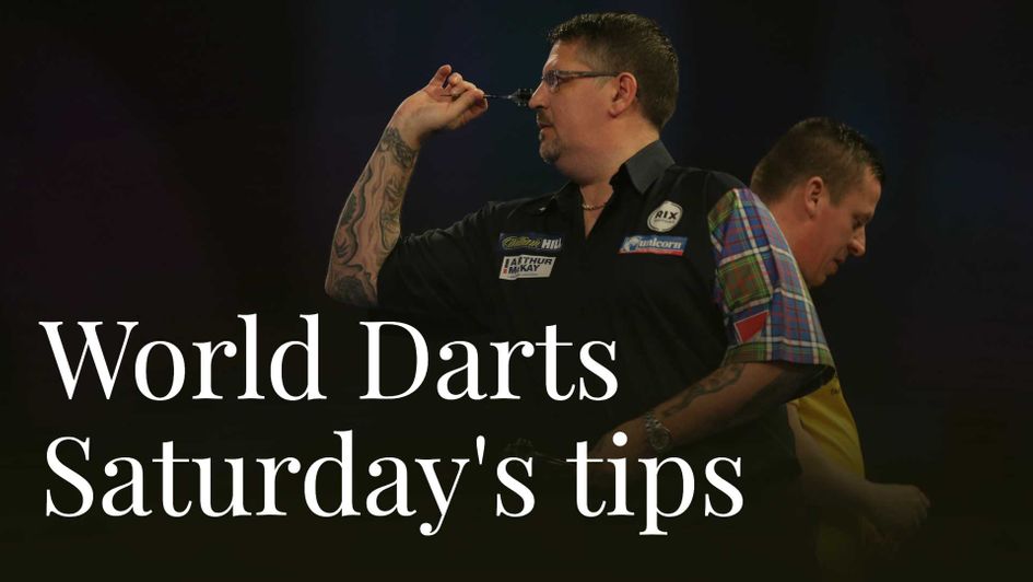 Gary Anderson will face Dave Chisnall in the semi-finals