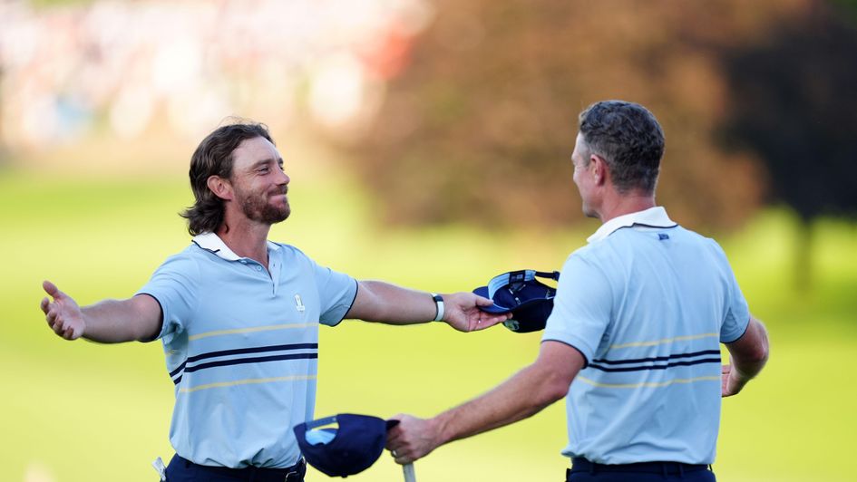 Day one belonged to Europe