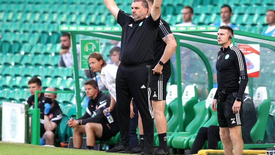 Ange Postecoglou's first game as Celtic manager ended in a 1-1 Champions League qualifier draw with Midtjylland