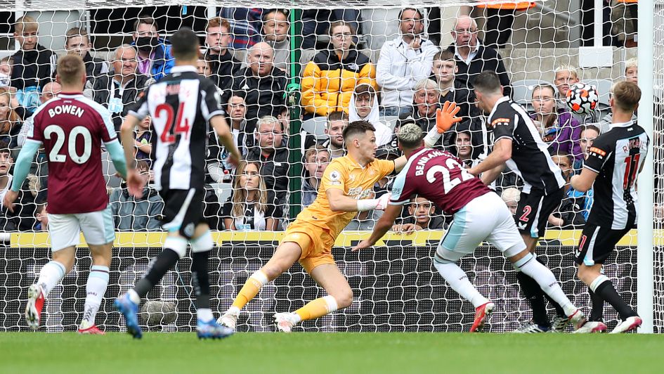 Said Benrahma scores against Newcastle