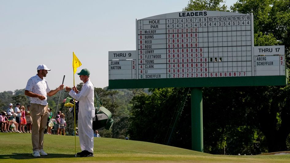 Scottie Scheffler is back in the mix