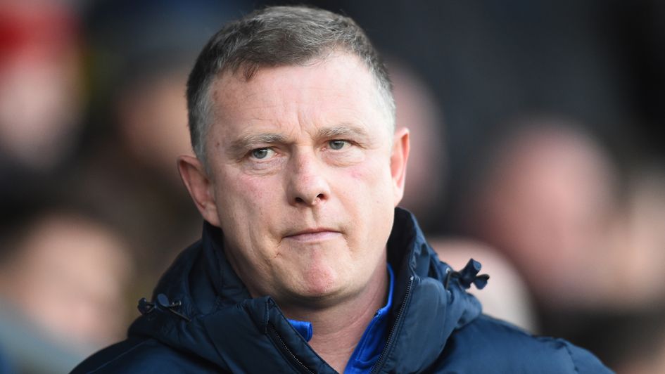 Coventry City manager Mark Robins