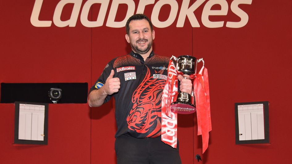 Jonny Clayton is the Masters champion (Picture: Lawrence Lustig/PDC)