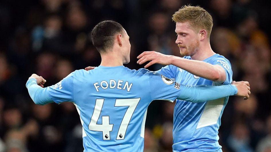 Kevin De Bruyne and Phil Foden win Premier League player of season awards