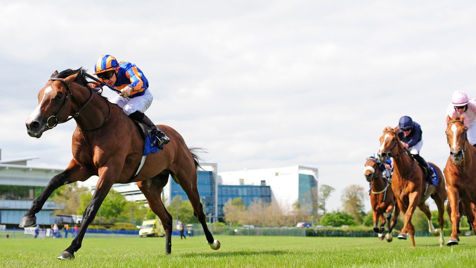 Broome stretches clear to win the Derrinstown Stud Derby Trial