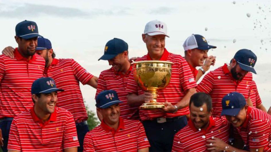 USA win the Presidents Cup
