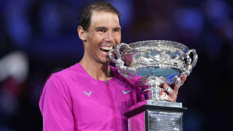 Rafael Nadal wins a record-breaking 21st Grand Slam at the Australian Open