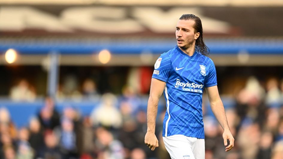 Birmingham City midfielder Ivan Sunjic