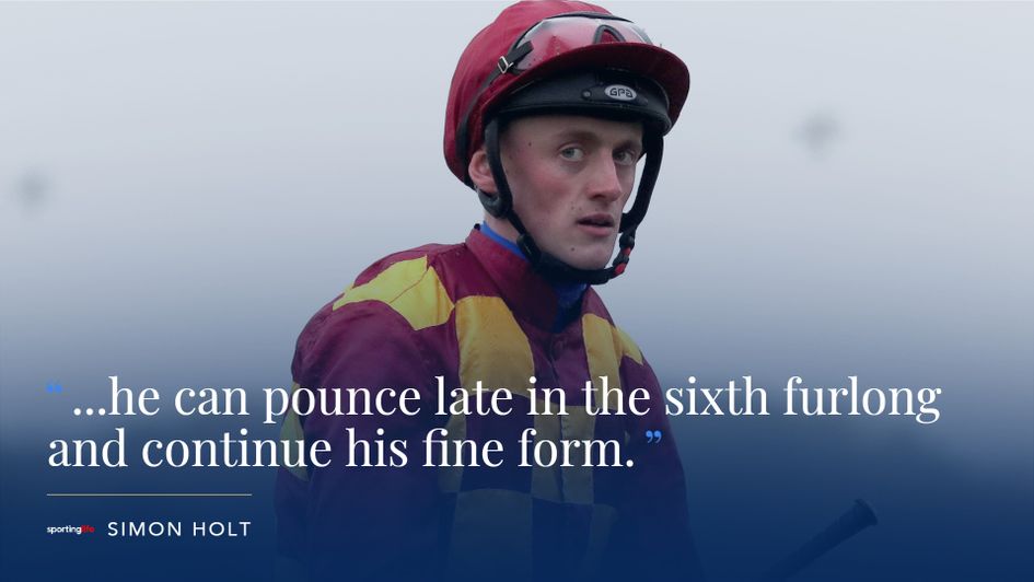 Cam Hardie rides Tathmeen at Newcastle