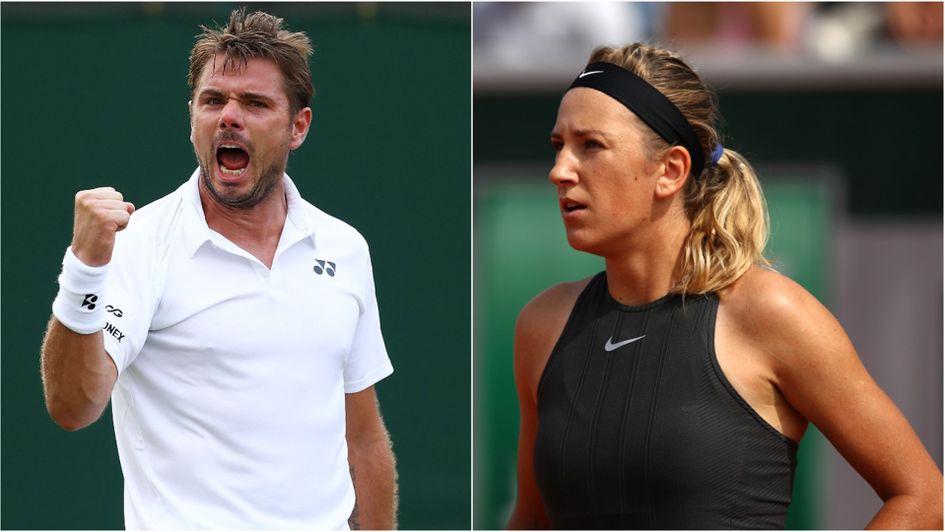 Stan Wawrinka and Victoria Azarenka: Handed wild cards for the US Open