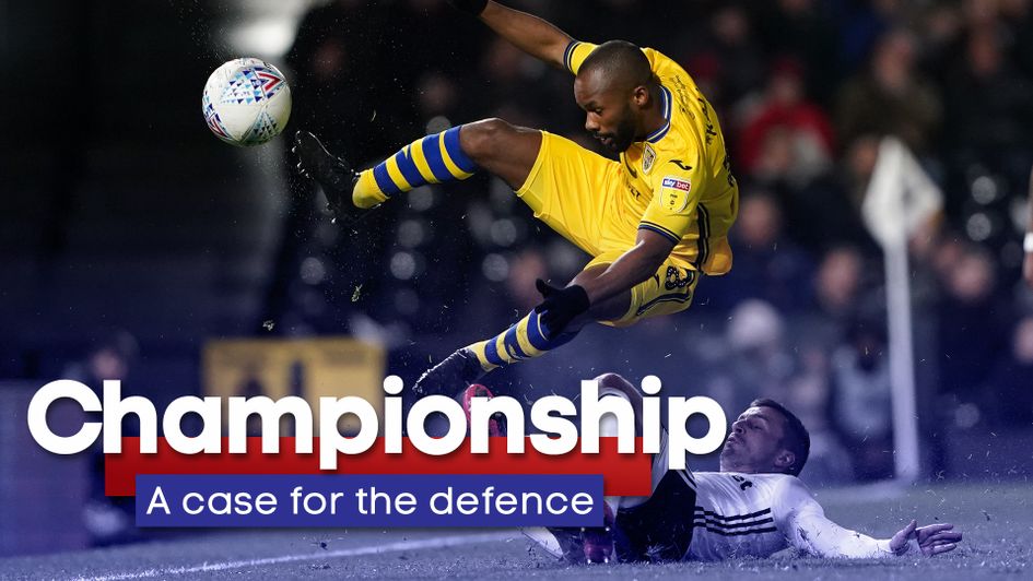 We look at the top performing defenders in the Sky Bet Championship this season
