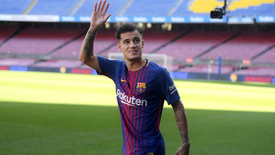 Philippe Coutinho at the Nou Camp