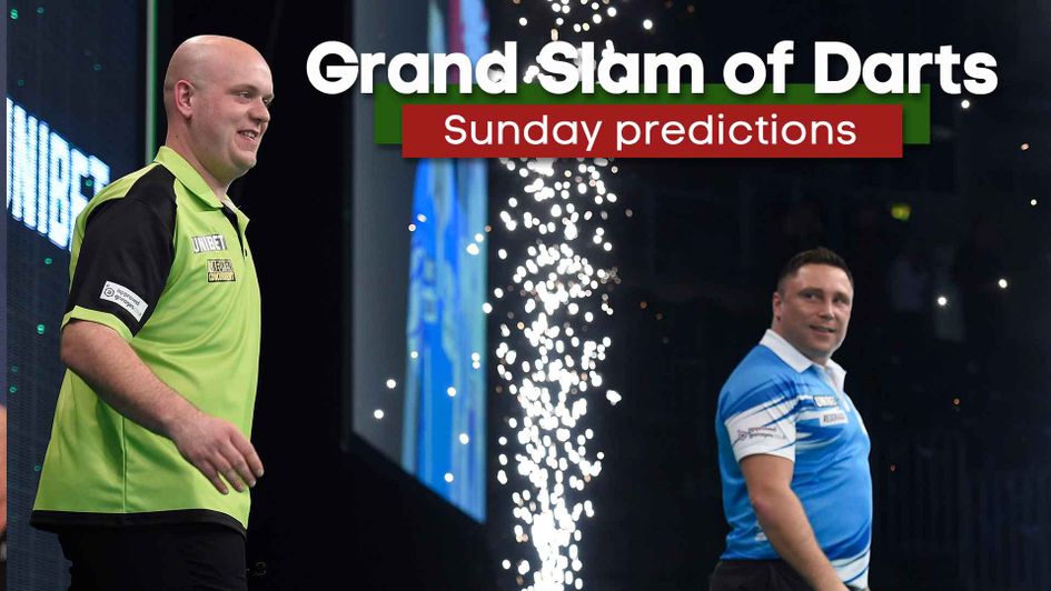 Who will reach the Grand Slam of Darts final?
