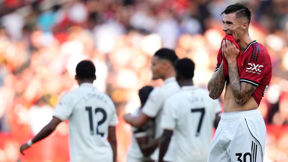 Benjamin Sesko after Manchester United's defeat to Arsenal