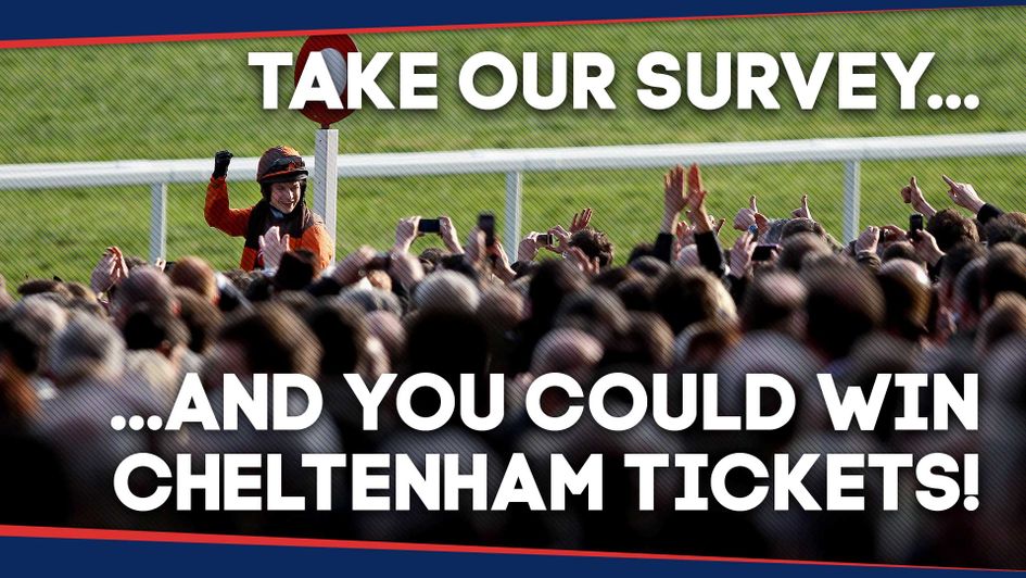 Take our survey for a chance to win Cheltenham tickets for the November meeting