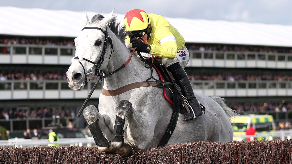 Politologue is away and clear in the Champion Chase