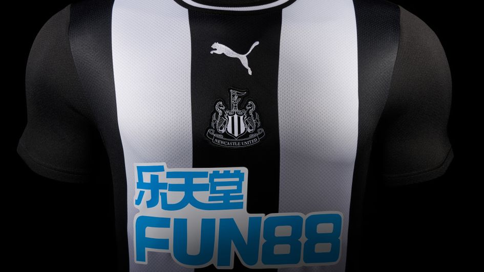 Newcastle's new home kit for the 2019/20 Premier League season
