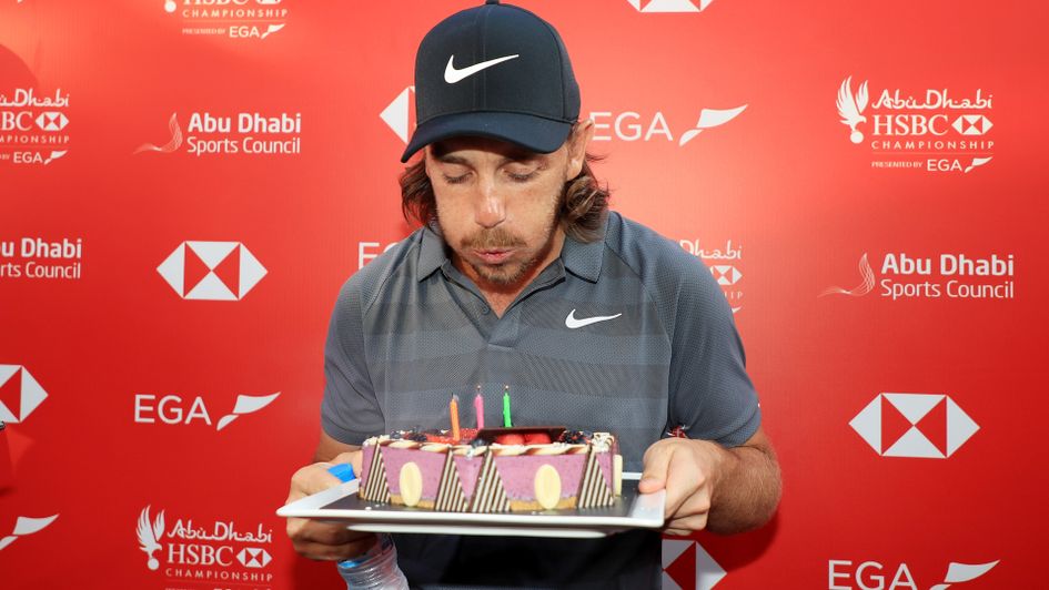 Tommy Fleetwood celebrates his birthday on Thursday